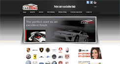 Desktop Screenshot of carzzone.com